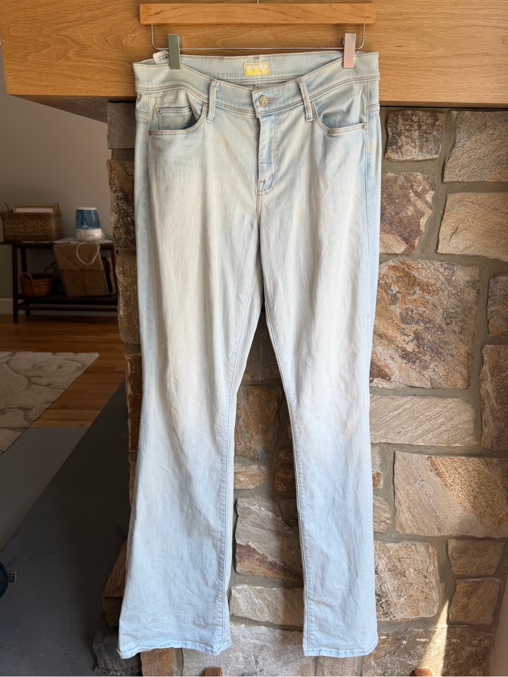 MOTHER The Super Cruiser Jeans TALL, double heel, low rise jeans - W29 - Picture 6 of 14
